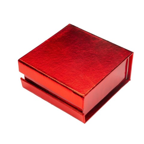 SCATOLA QUADRATA CM10X10X4H ROSSO